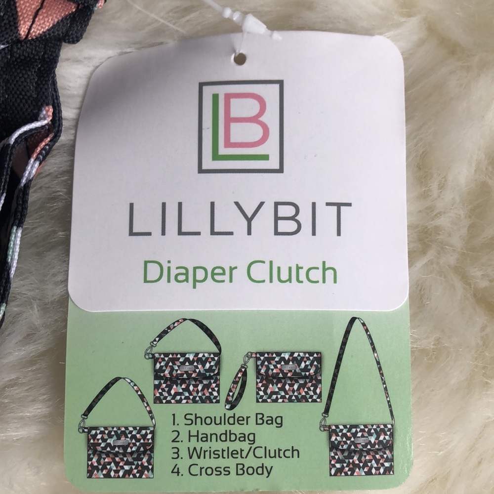 Lillybit Diaper Clutch Bag NWT - Picture 4 of 6